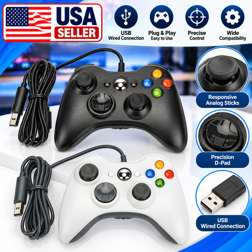 For microsoft xbox 360 wired - microsoft,