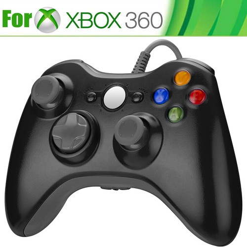 Black wired usb game - black,