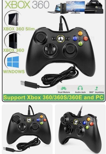 Microsoft xbox 360 wired usb - microsoft,